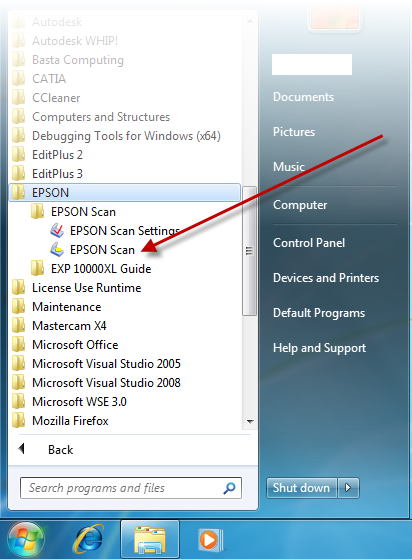 epson scan utility windows 10 wont open