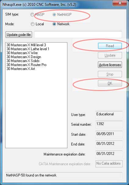 install sim for mastercam